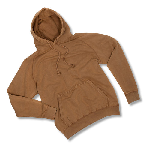 wrinkle camel vintage hoodie